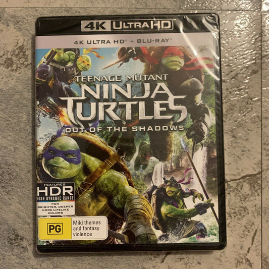 *New* Teenage Mutant Ninja Turtles - Out Of The Shadows (4K UltraHD Bluray)