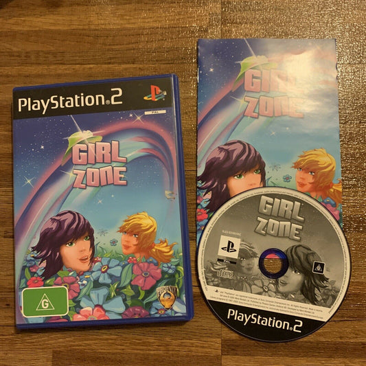 Girl Zone - Sony Playstation 2 PS2 With Manual PAL