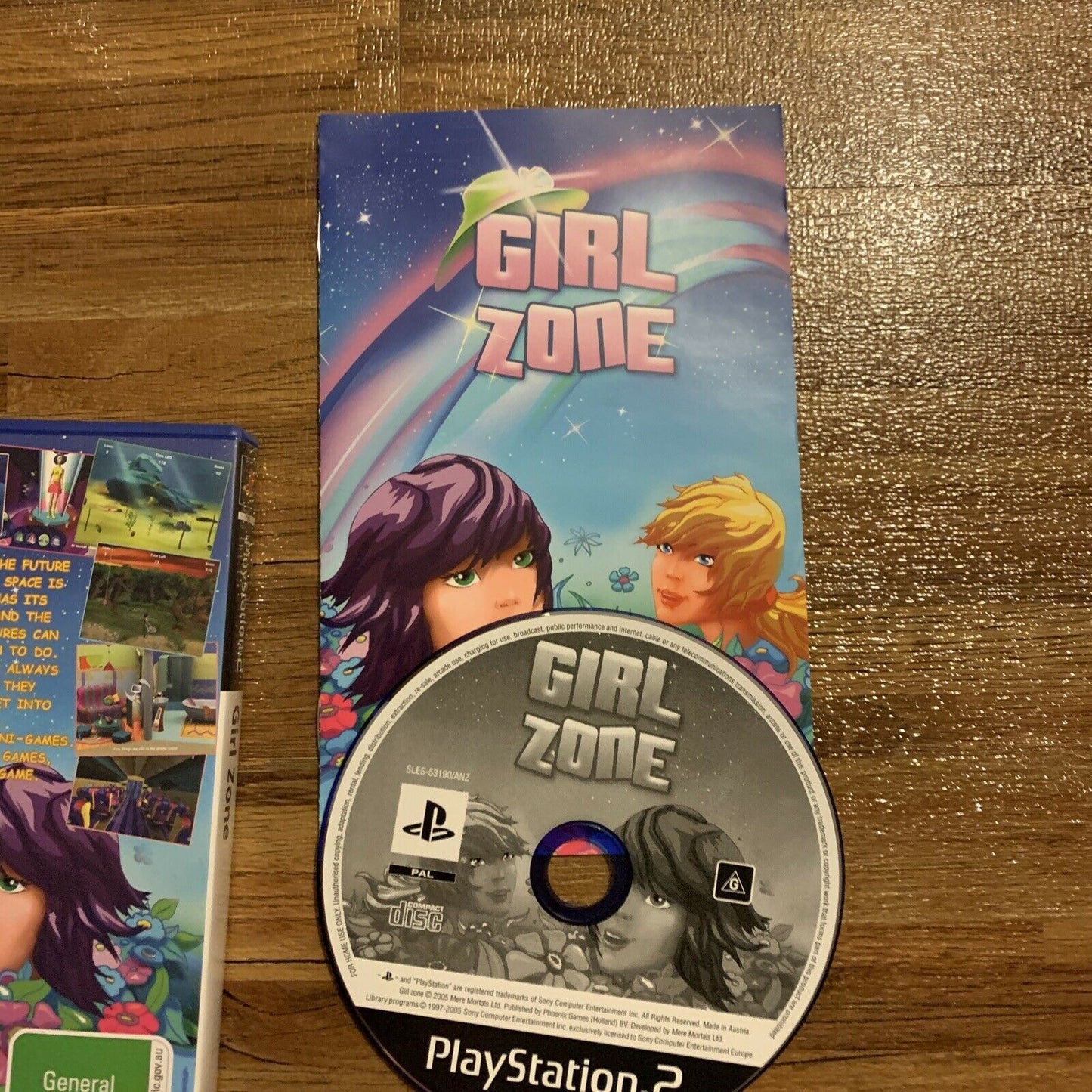 Girl Zone - Sony Playstation 2 PS2 With Manual PAL