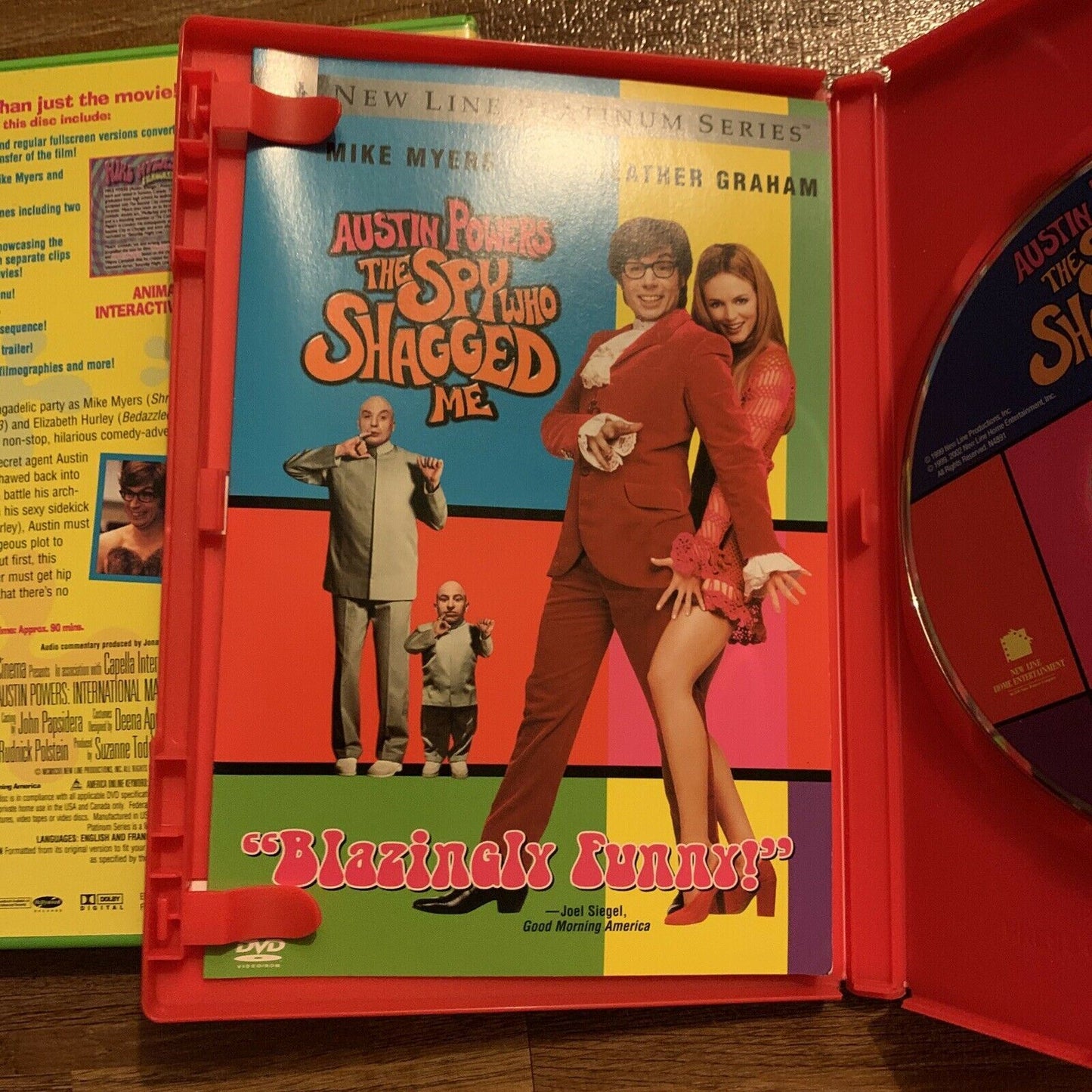 Austin Powers The Spy Who Shagged Me / Austin Powers (DVD, 2-Disc) Region 1