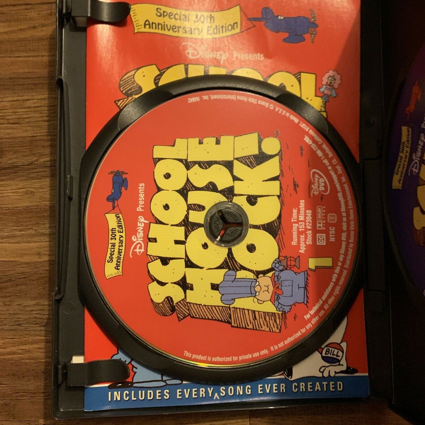 School House Rock! 30th Anniversary Edition (DVD, 1973, 2-Disc) Region 1