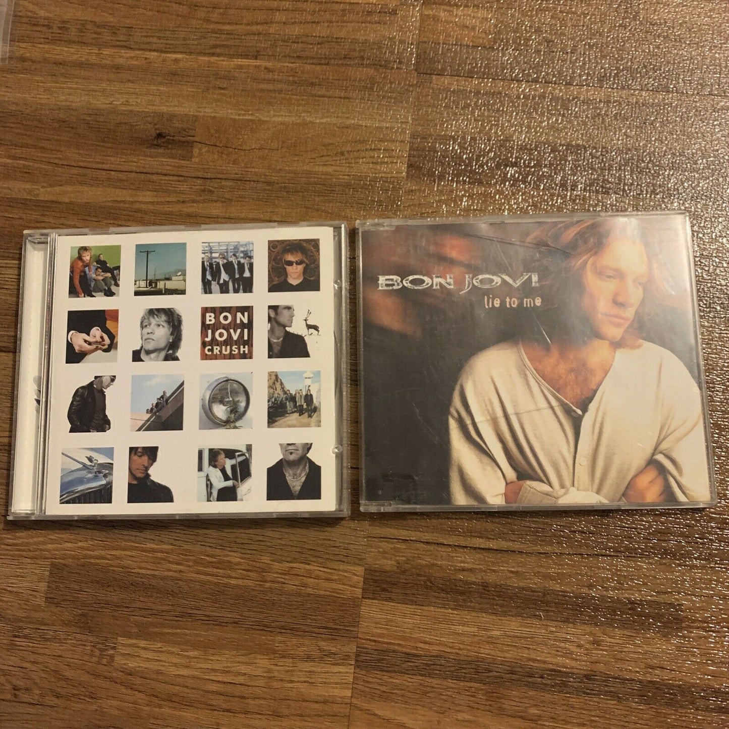 Bon Jovi - Crush Album & Lie To Me Single (CD, 2000, 2-Disc)