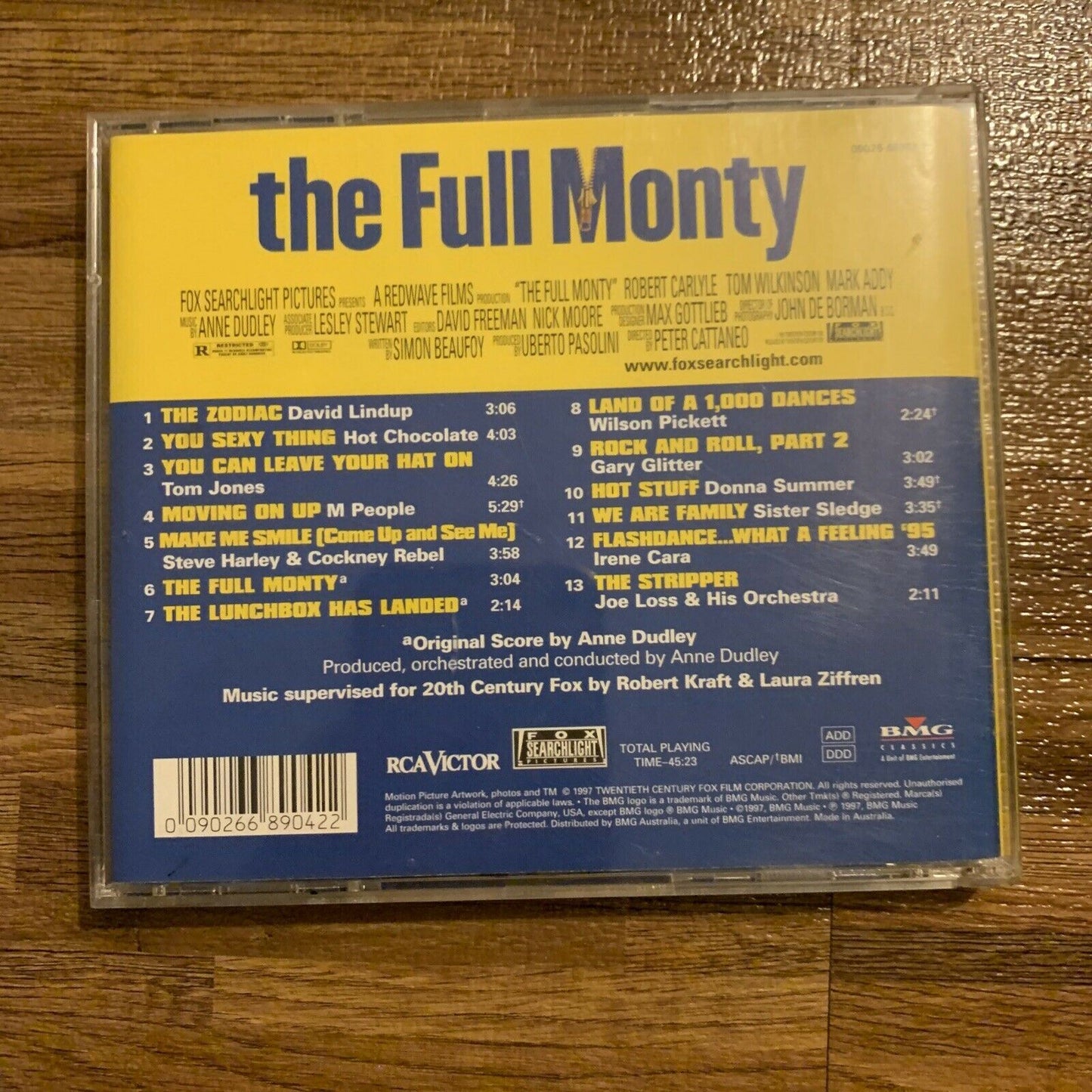 The Full Monty (Music From The Motion Picture Soundtrack) (CD, 1997)