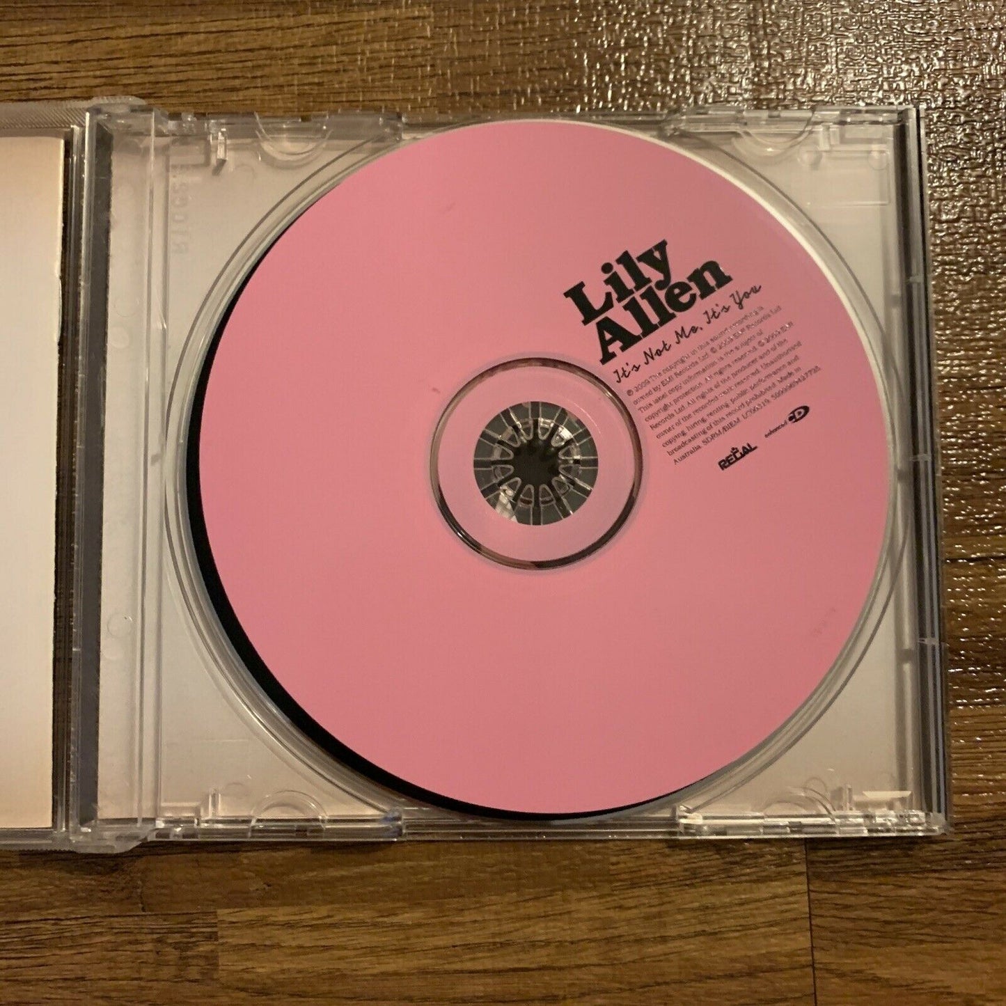 Lily Allen - It's Not Me, It's You (CD, 2009)