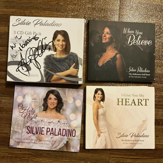 *Autographed* Silvie Paladino - 3-CD Gift Pack