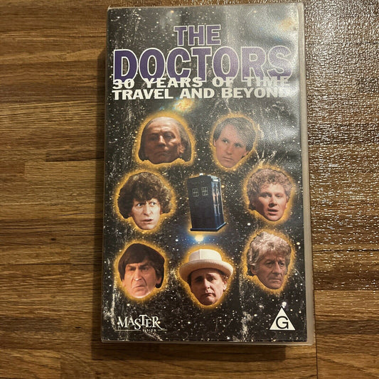 The Doctors - 30 Years Of Time Travel & Beyond (VHS, 1995) PAL