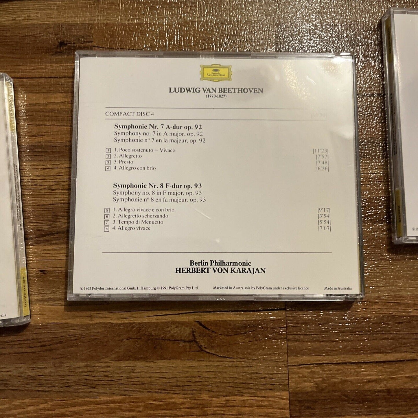 Beethoven 9 Symphonien - Berliner Philharmoniker: Herbert Von Karajan (CD, 1963)