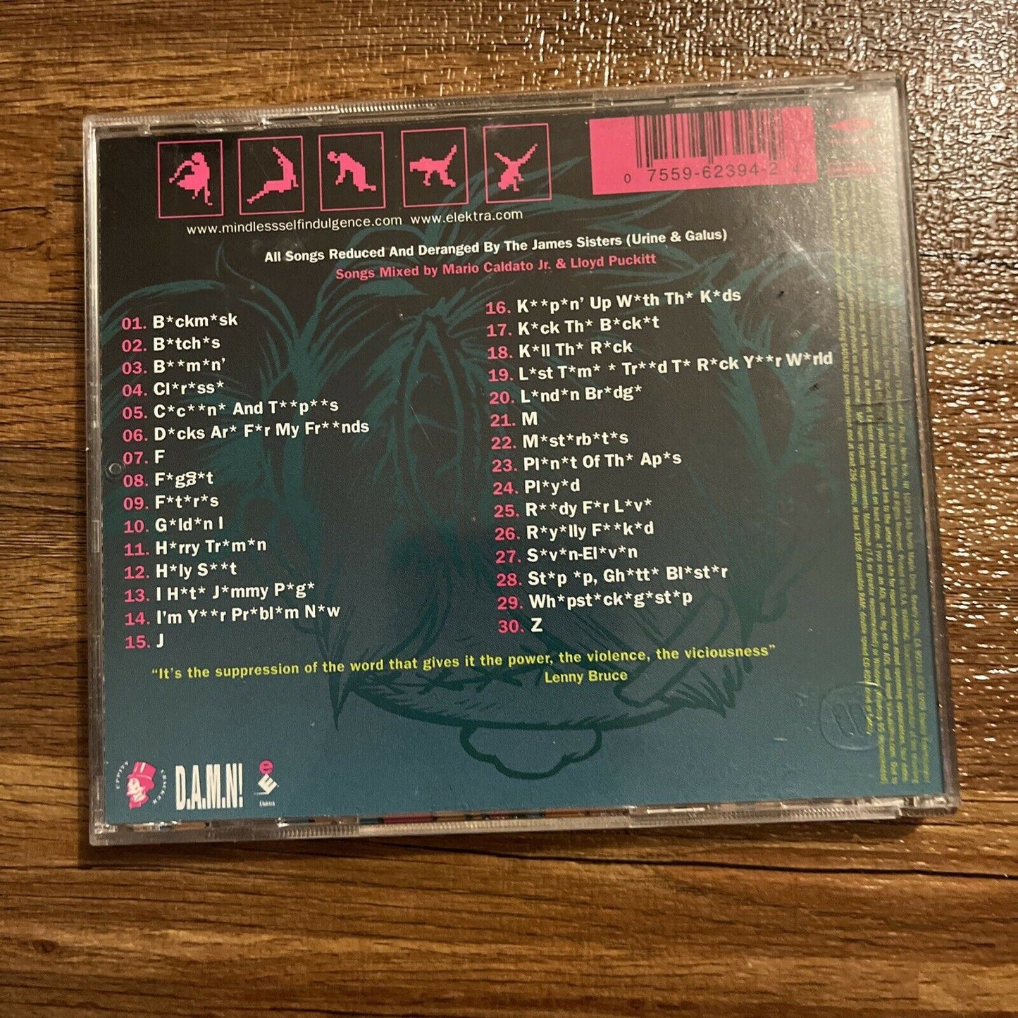 Mindless Self Indulgence - Frankenstein Girls Will Seem Strangely Sexy (CD,1999)