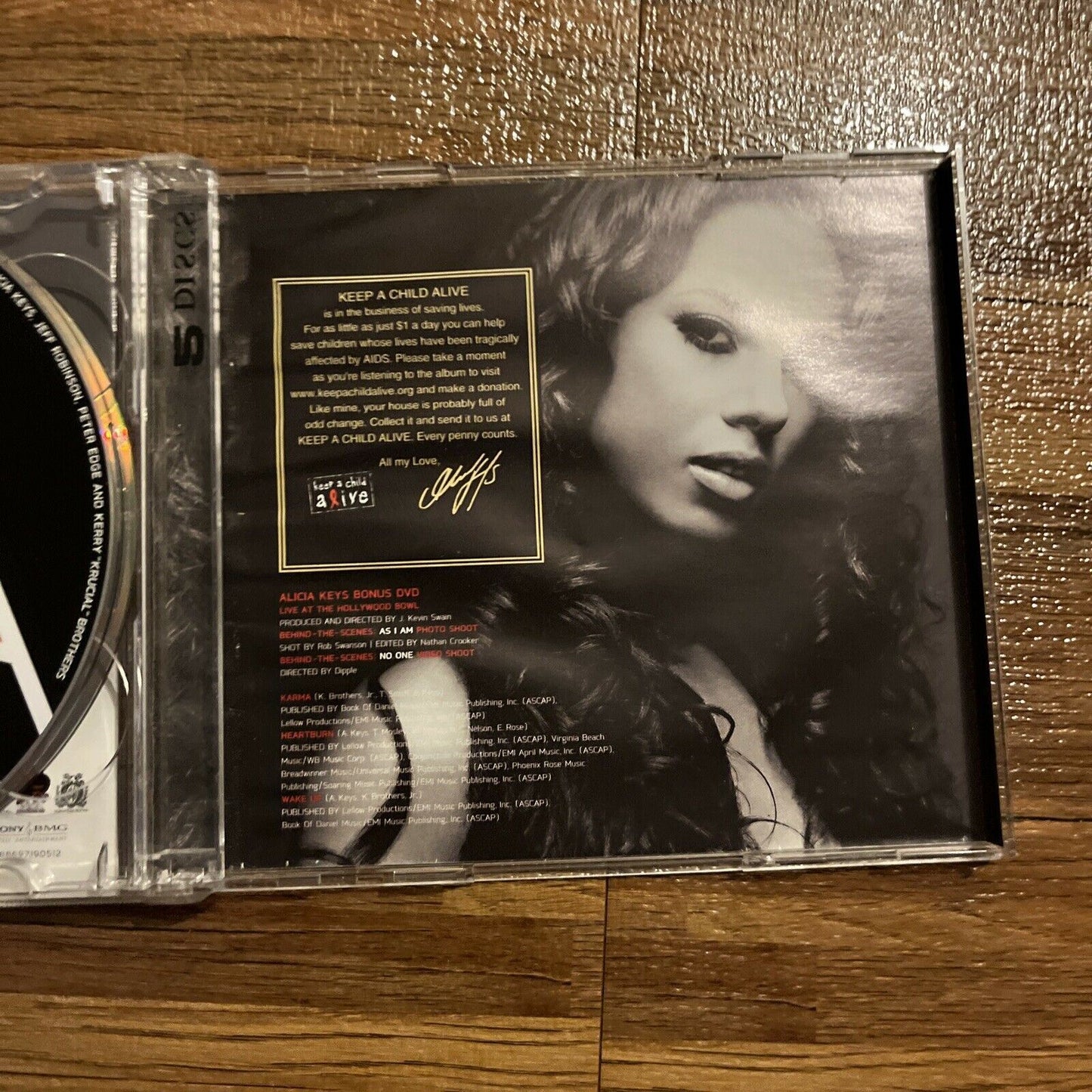 Alicia Keys - As I Am (CD + DVD, 2007, 2-Disc)