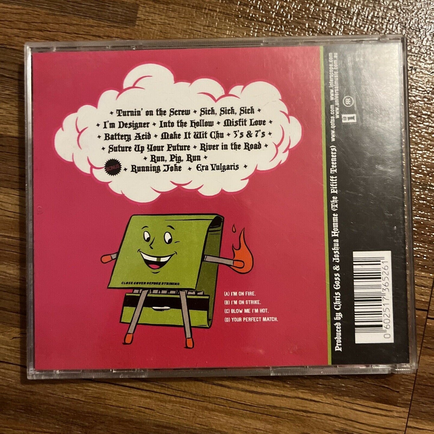 Queens of the Stone Age - Era Vulgaris - Special Edition (CD, 2007)