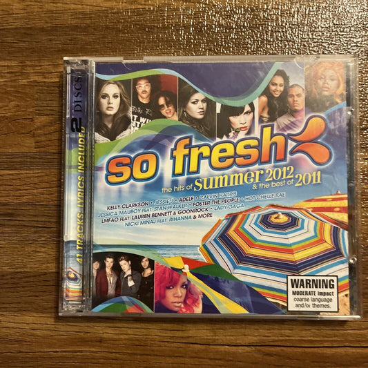 So Fresh - The Hits Of Summer 2012 + The Best Of 2011 (CD, 2012, 2-Disc)