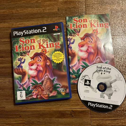 SON of The LION KING Sony PlayStation 2 With Manual PAL