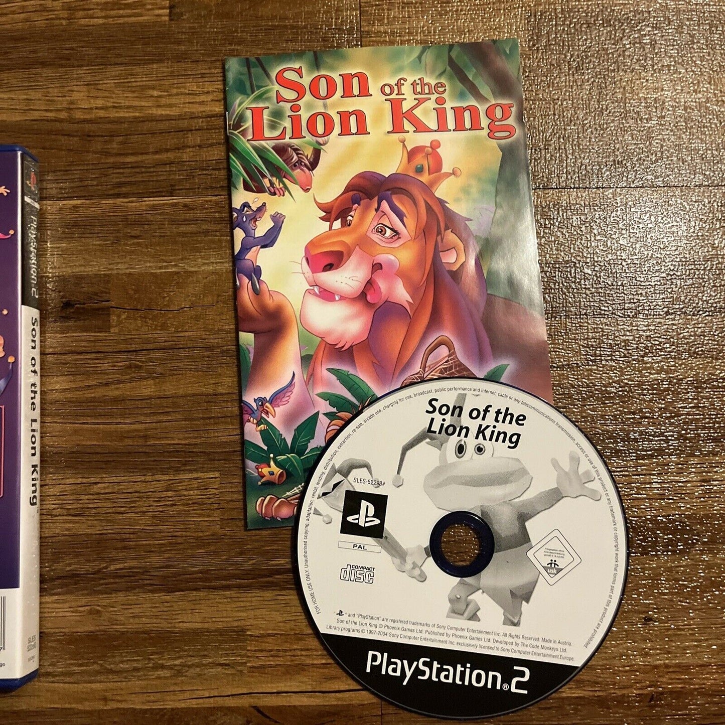 SON of The LION KING Sony PlayStation 2 With Manual PAL