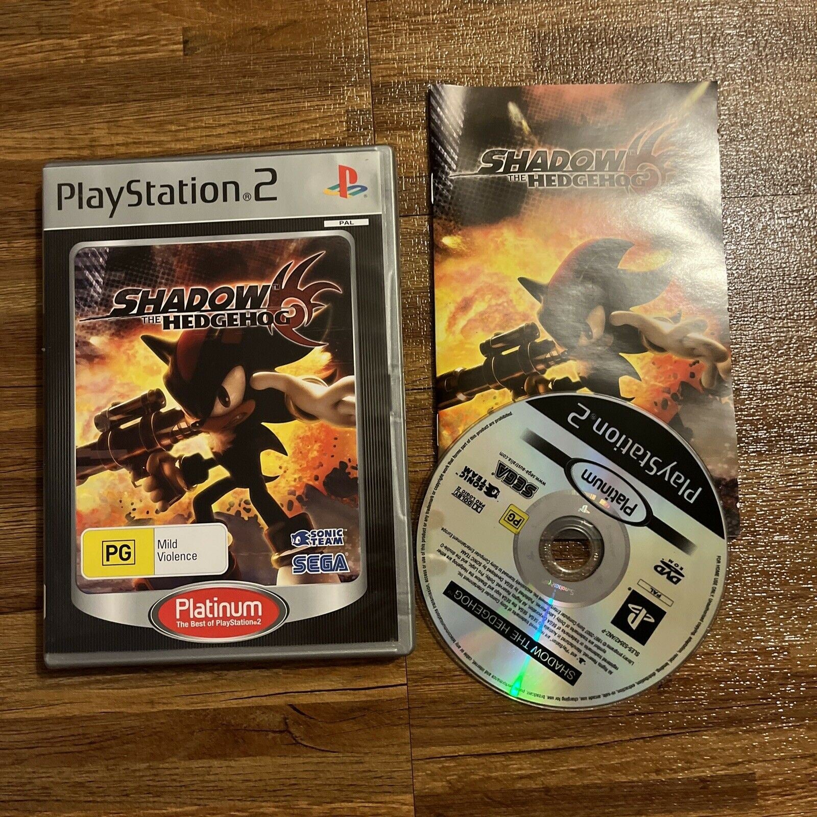 Shadow Ps2 Shadow The Hedgehog PLAYSTATION 2 With Manual - PS2 - PAL – Retro Unit