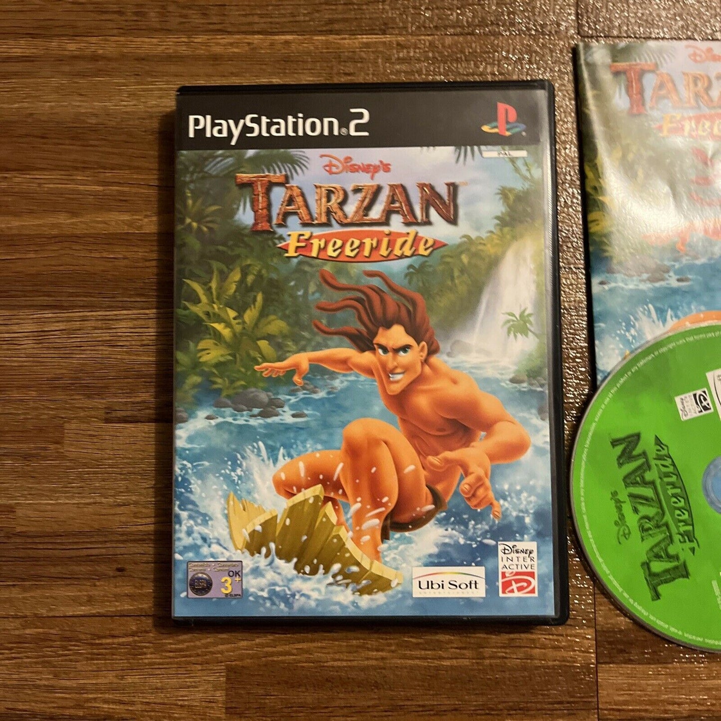 Disney Tarzan Freeride - PlayStation 2 PS2 With Manual PAL