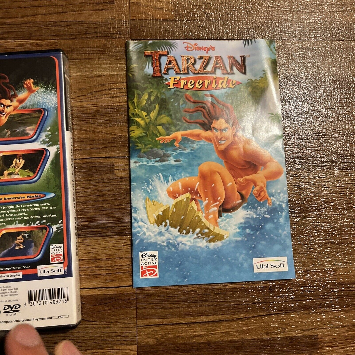 Disney Tarzan Freeride - PlayStation 2 PS2 With Manual PAL