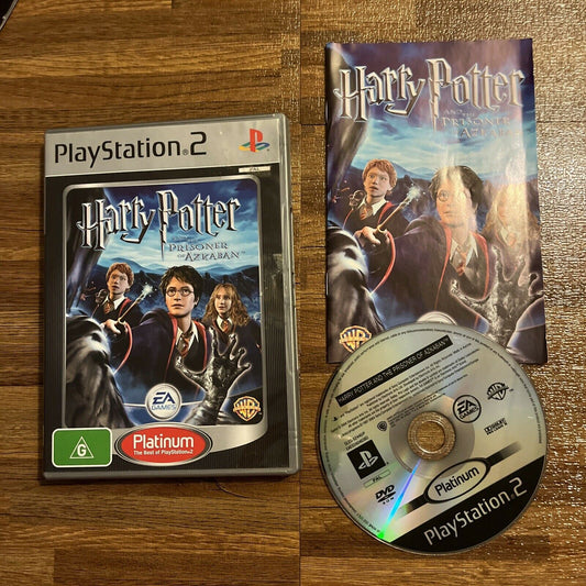 Harry Potter And The Prisoner of Azkaban Sony Playstation 2 PS2 PAL With Manual