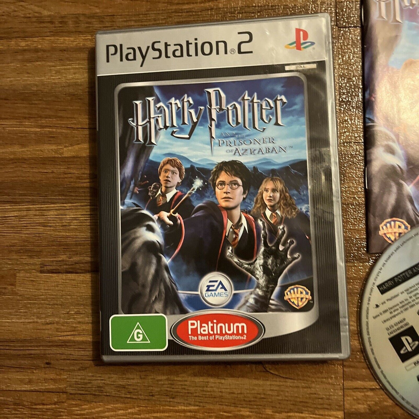 Harry Potter And The Prisoner of Azkaban Sony Playstation 2 PS2 PAL With Manual