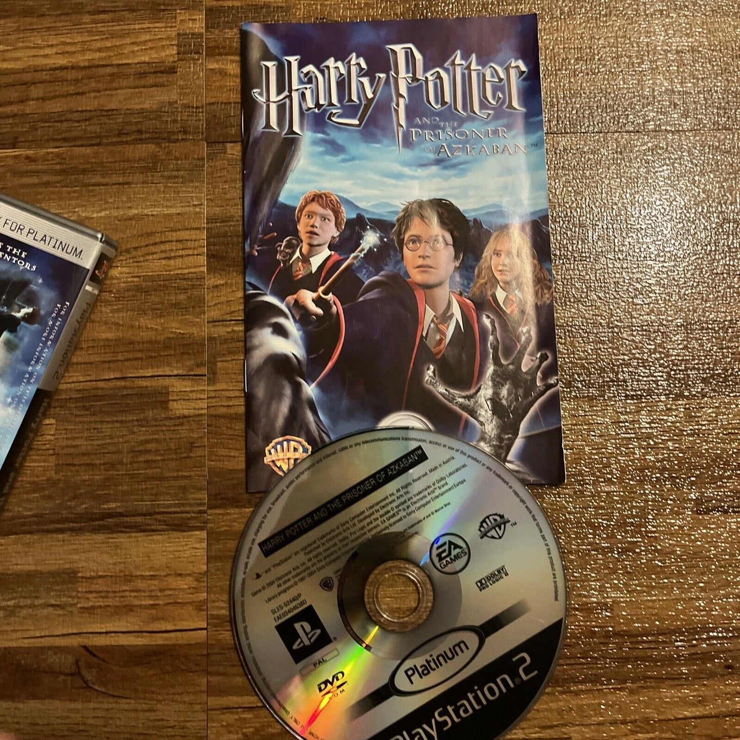 Harry Potter And The Prisoner of Azkaban Sony Playstation 2 PS2 PAL With Manual