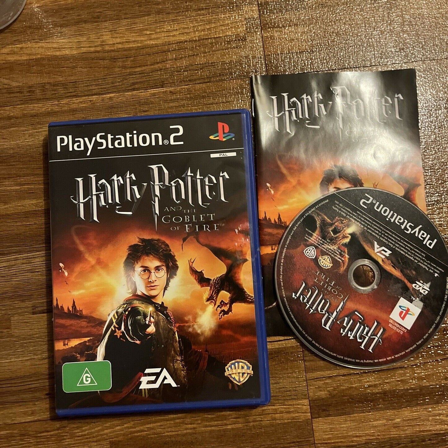 Harry Potter and the Goblet of Fire PS2 PlayStation 2 game + manual PAL