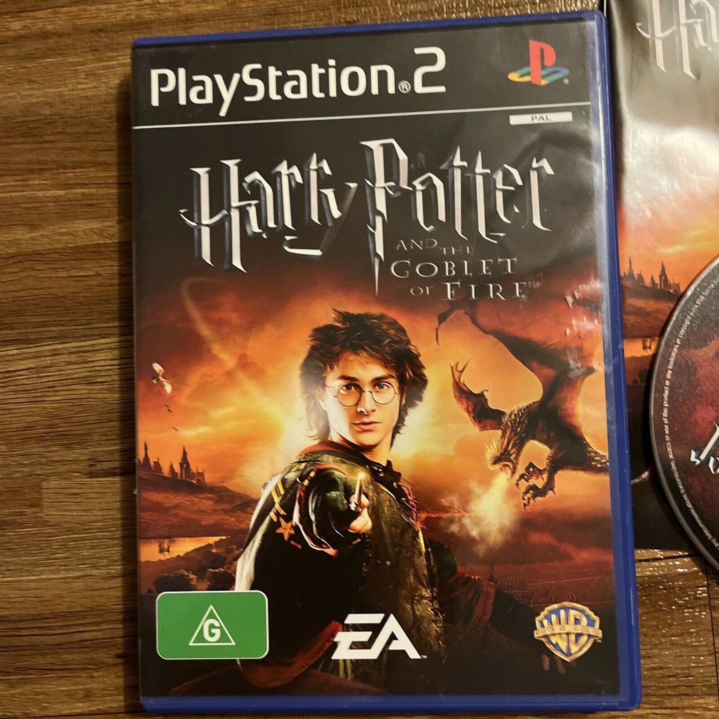 Harry Potter and the Goblet of Fire PS2 PlayStation 2 game + manual PAL