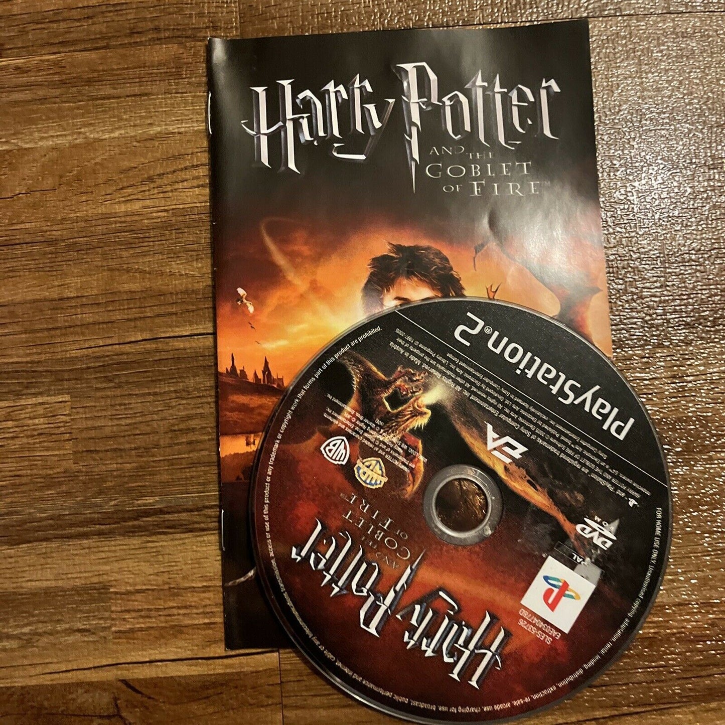 Harry Potter and the Goblet of Fire PS2 PlayStation 2 game + manual PAL