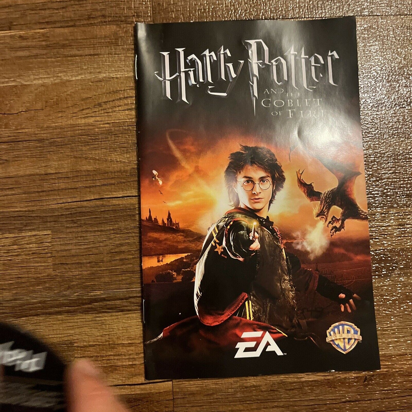 Harry Potter and the Goblet of Fire PS2 PlayStation 2 game + manual PAL