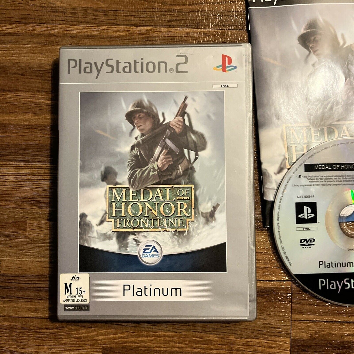 Medal Of Honor Frontline - Playstation 2 (PS2) - With Manual PAL