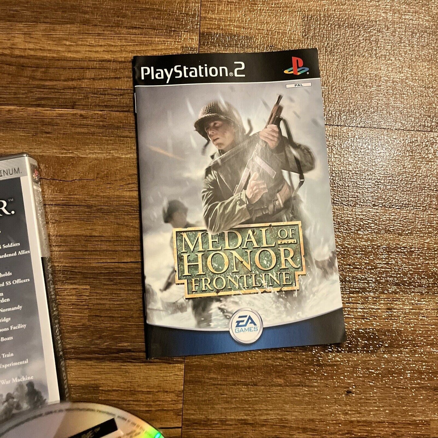 Medal Of Honor Frontline - Playstation 2 (PS2) - With Manual PAL