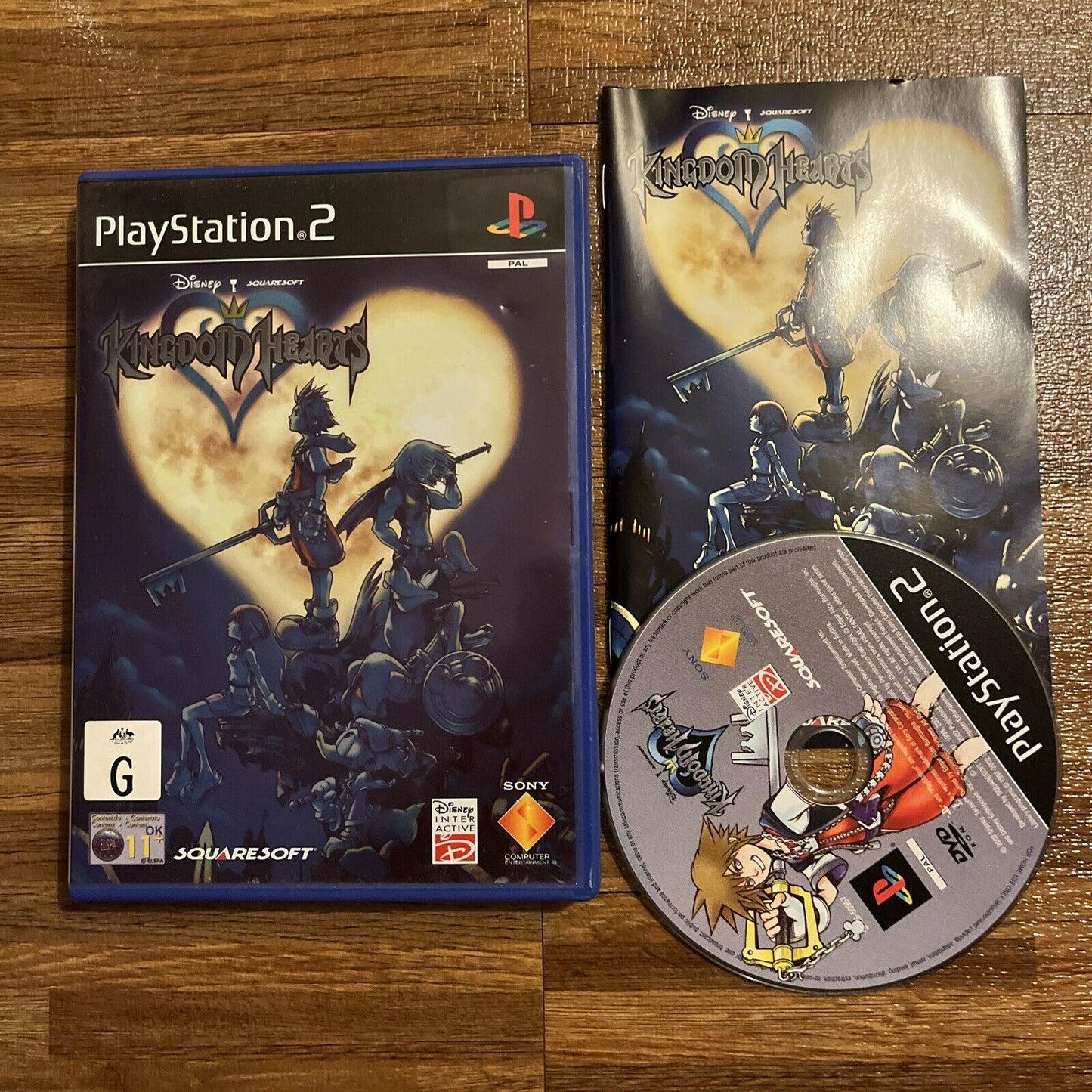 Kingdom Hearts for Sony Playstation 2 (PS2) w Manual PAL