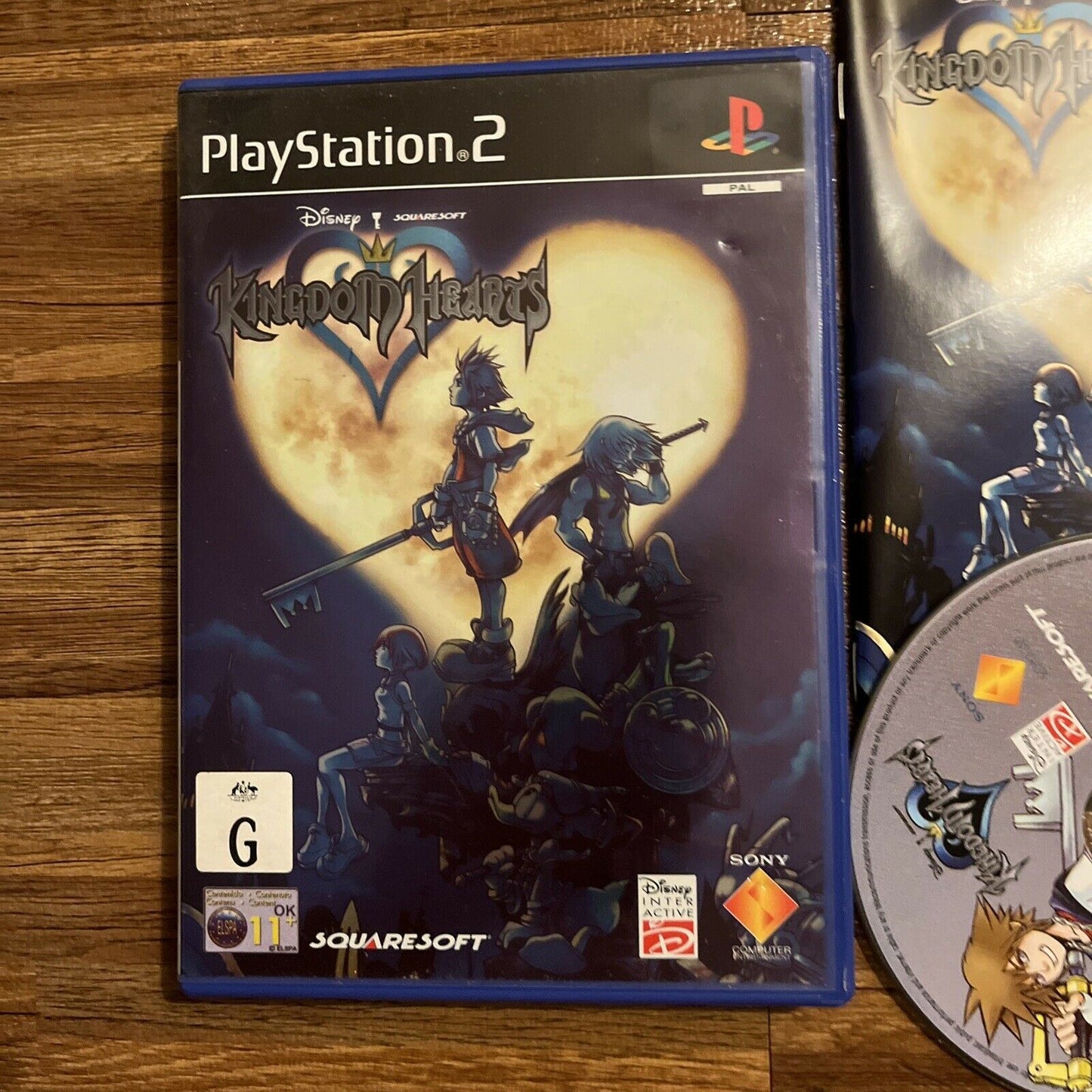 Kingdom Hearts for Sony Playstation 2 (PS2) w Manual PAL