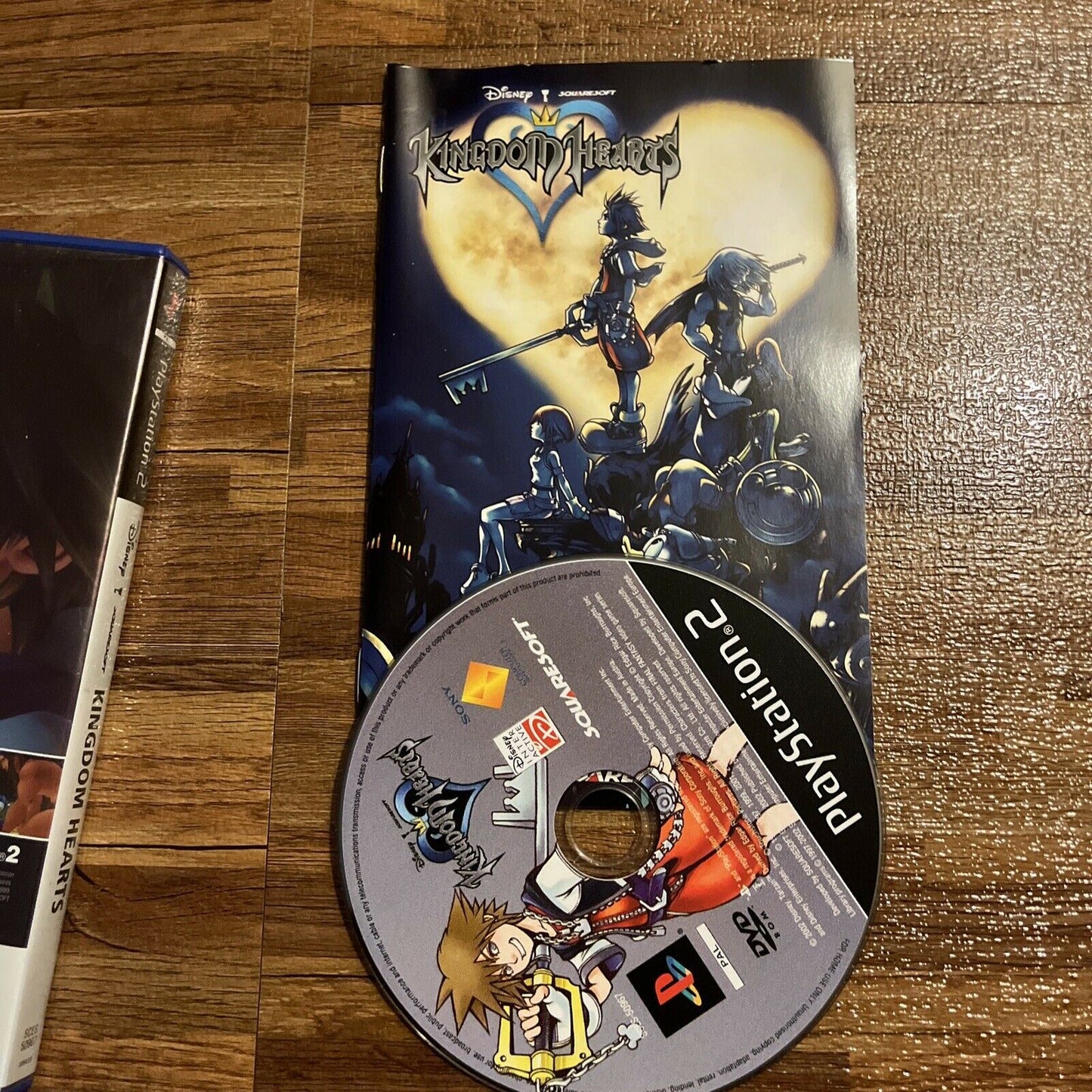 Kingdom Hearts for Sony Playstation 2 (PS2) w Manual PAL