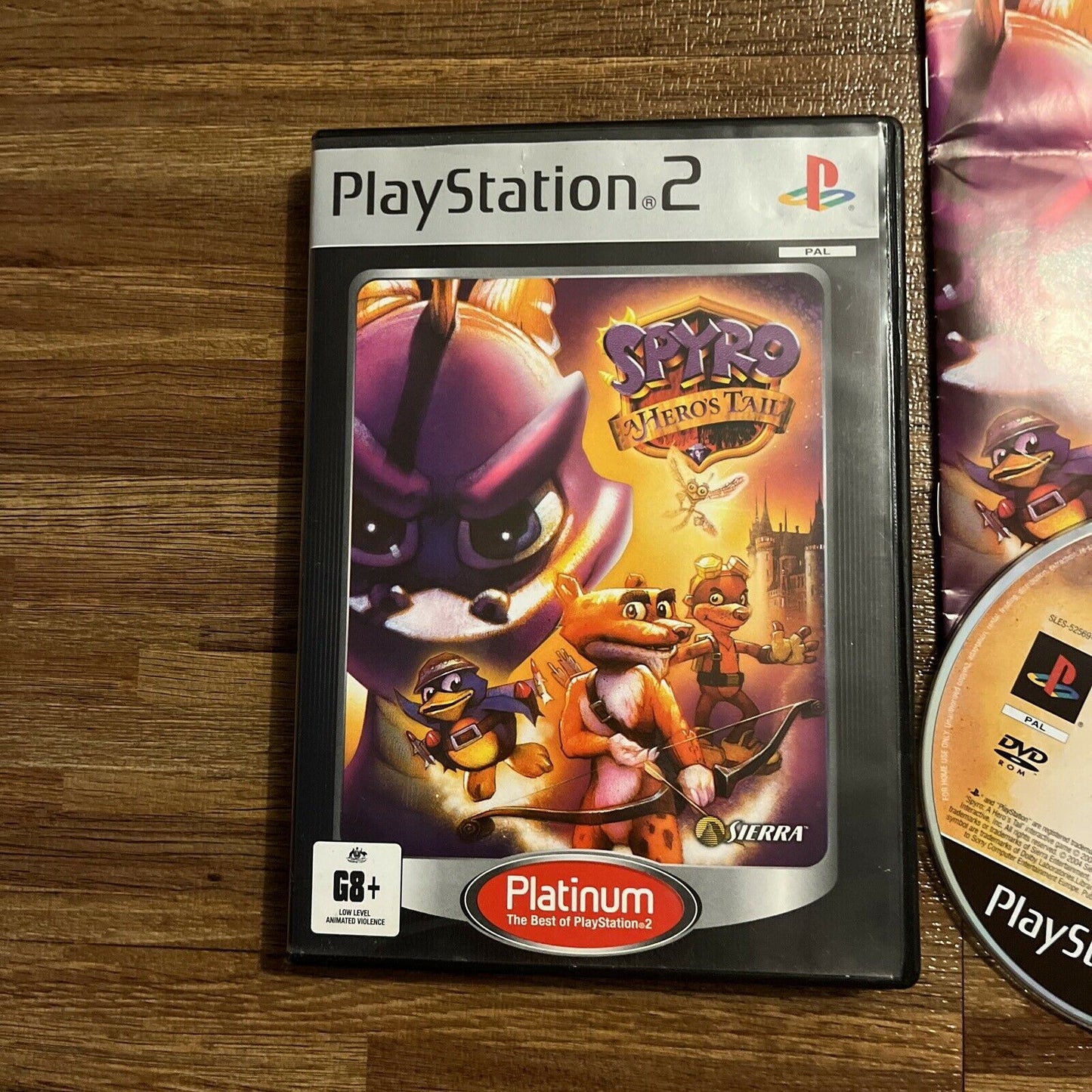 Spyro: A Heros Tail PS2 Sony PlayStation 2 Complete + Manual PAL