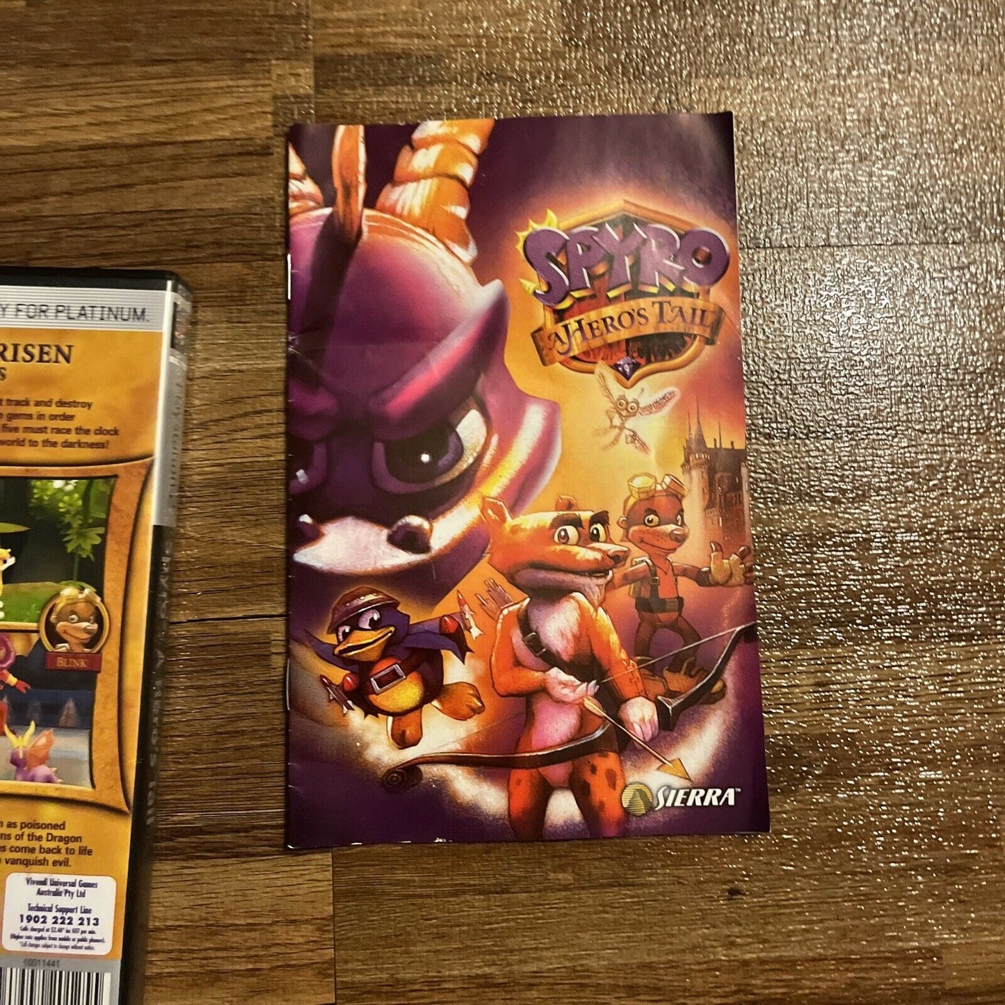 Spyro: A Heros Tail PS2 Sony PlayStation 2 Complete + Manual PAL