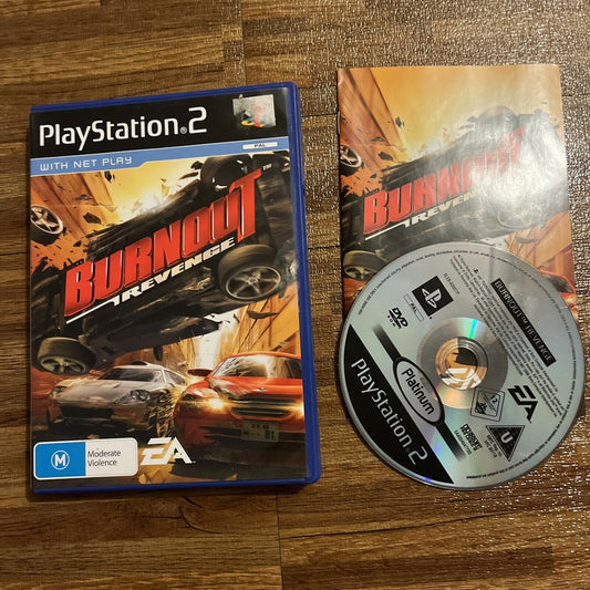 Burnout Revenge - Sony Playstation 2 - Complete with Manual - PAL