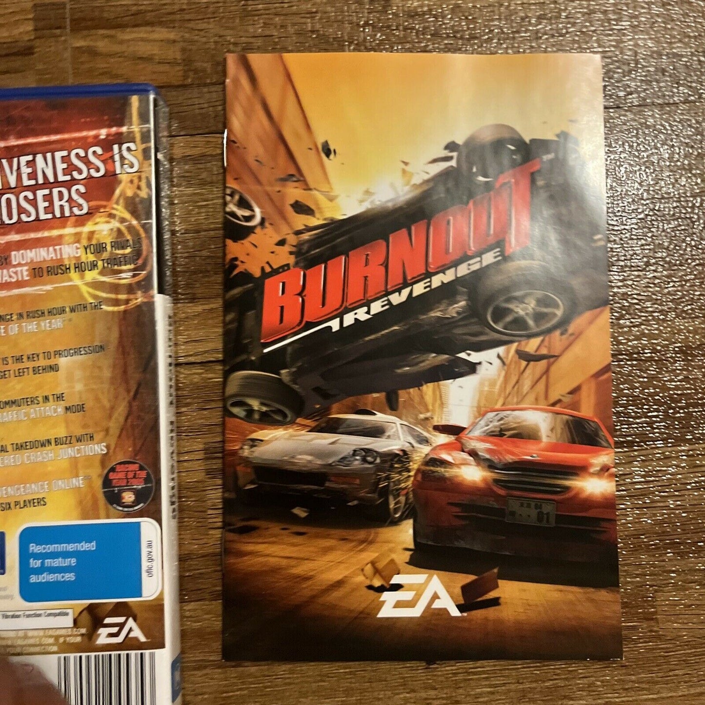 Burnout Revenge - Sony Playstation 2 - Complete with Manual - PAL