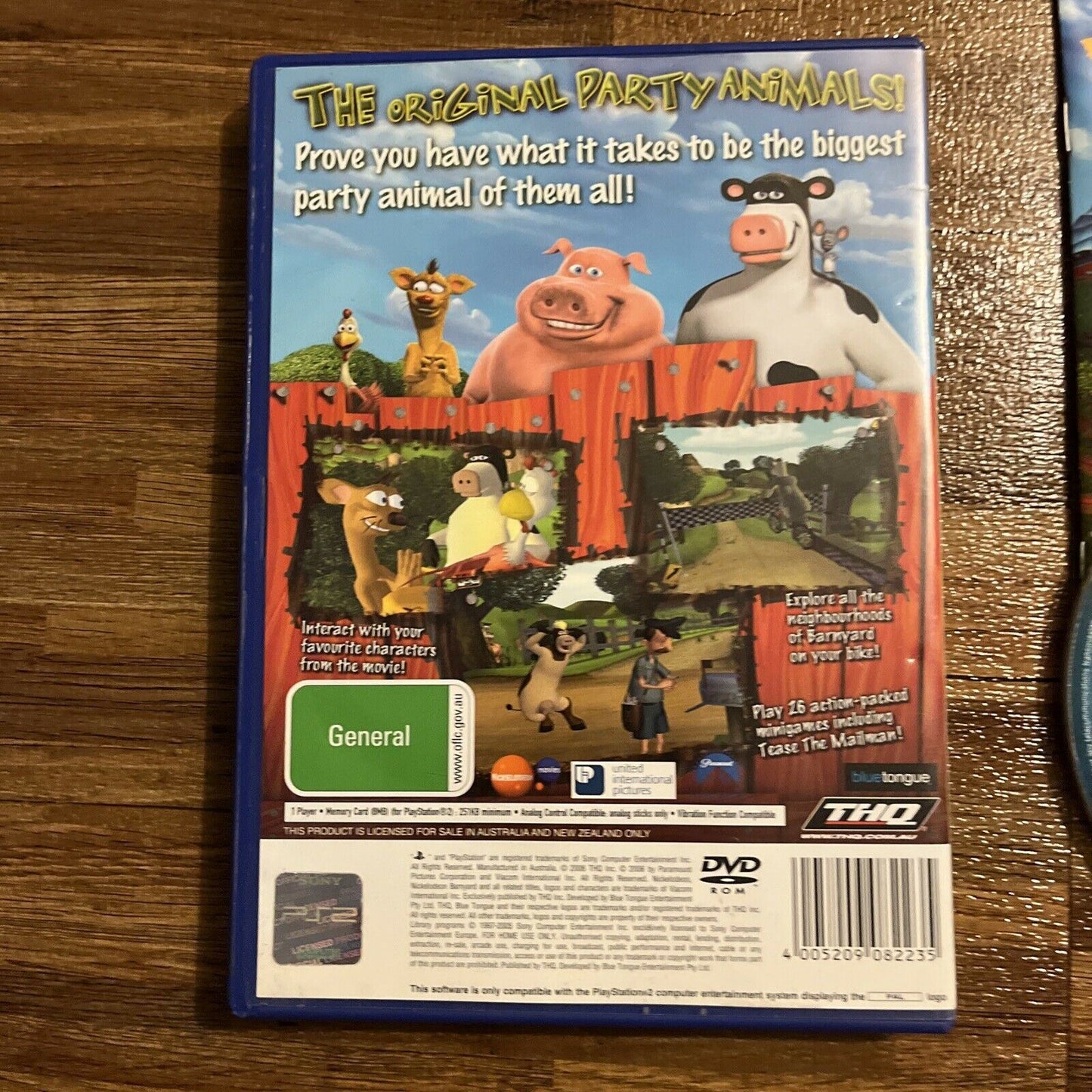 Barnyard PS2 PlayStation 2 With Manual PAL