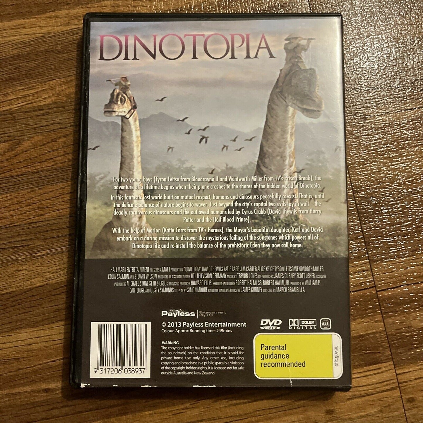 Dinotopia (DVD, 2002) Tyron Leitso, David Thewlis, Wentworth Miller All Regions