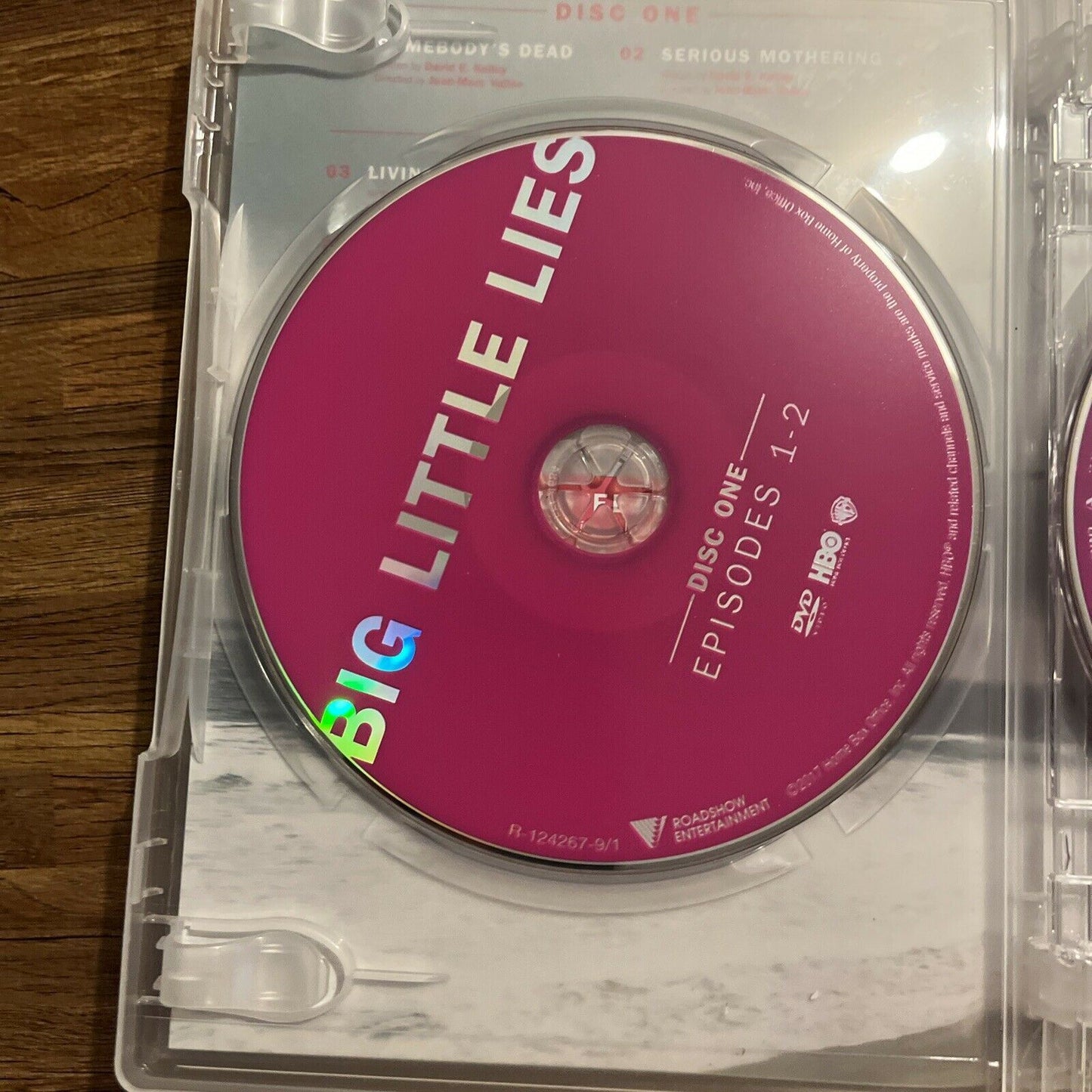 Big Little Lies (DVD, 2017, 3-Disc) Nicole Kidman, Reese Witherspoon Region 4