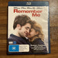 Remember Me (Bluray, 2010) Robert Pattinson, Emilie De Ravin All Regions