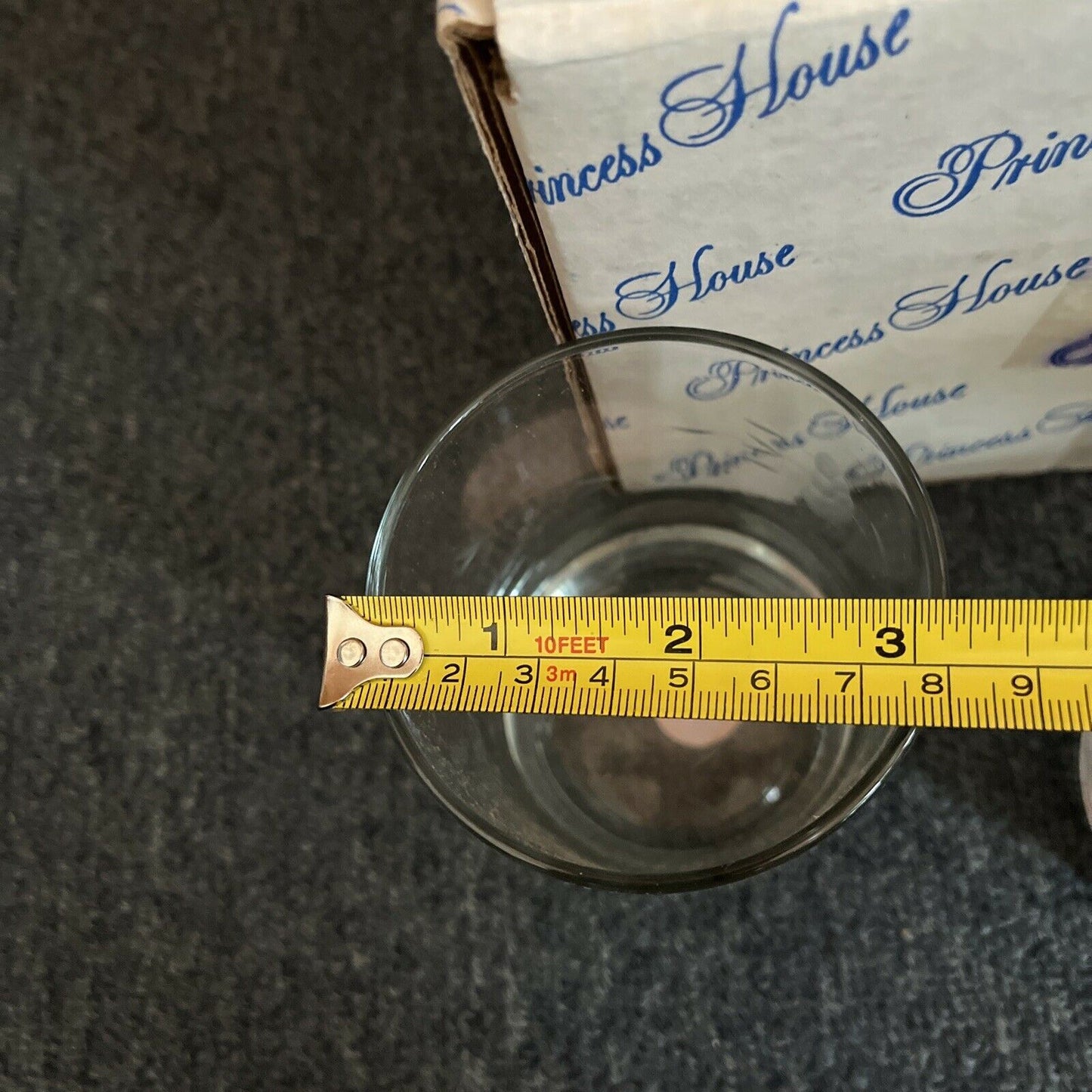 4x Princess House Heritage BeverageWare 524 - Made In USA 1992