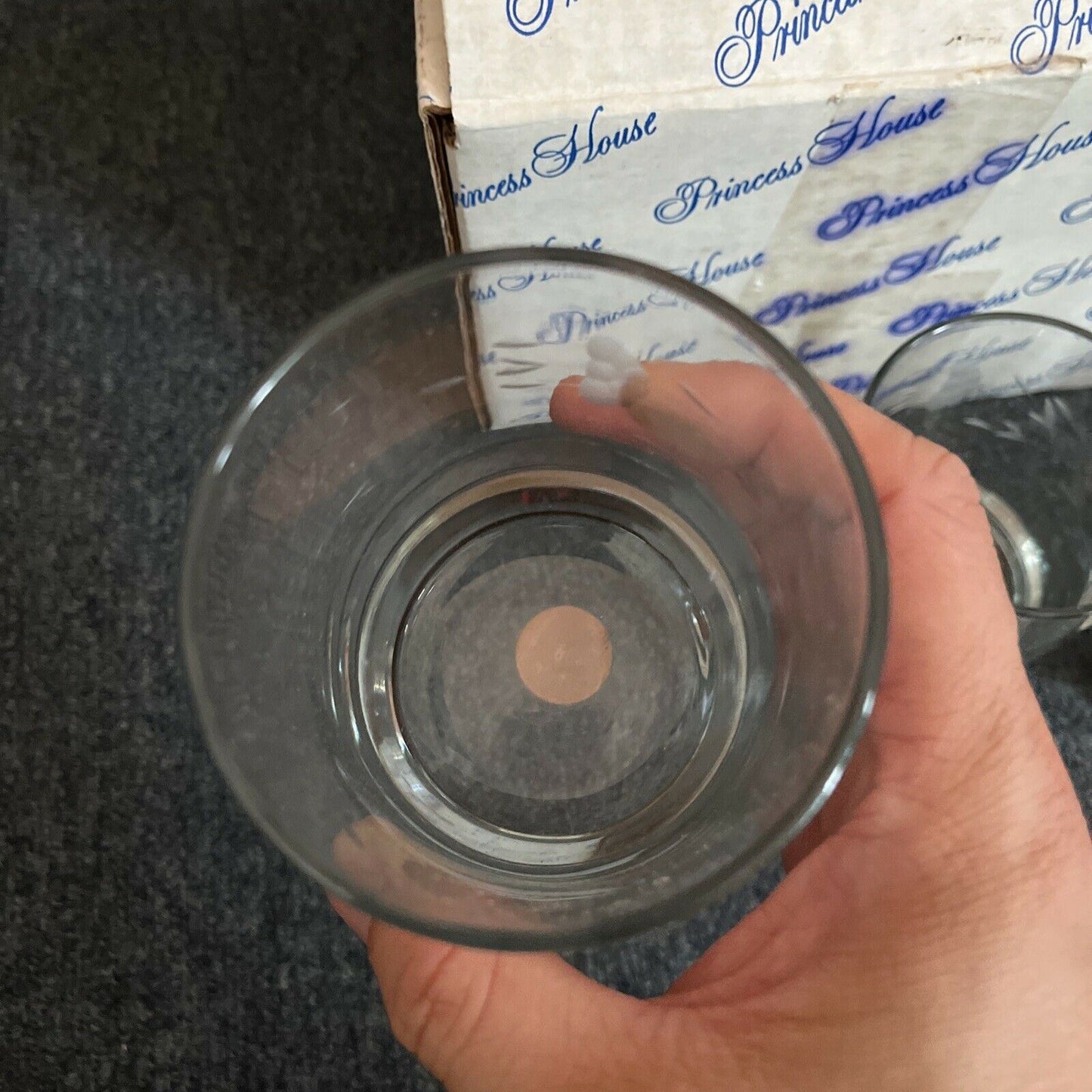 4x Princess House Heritage BeverageWare 524 - Made In USA 1992