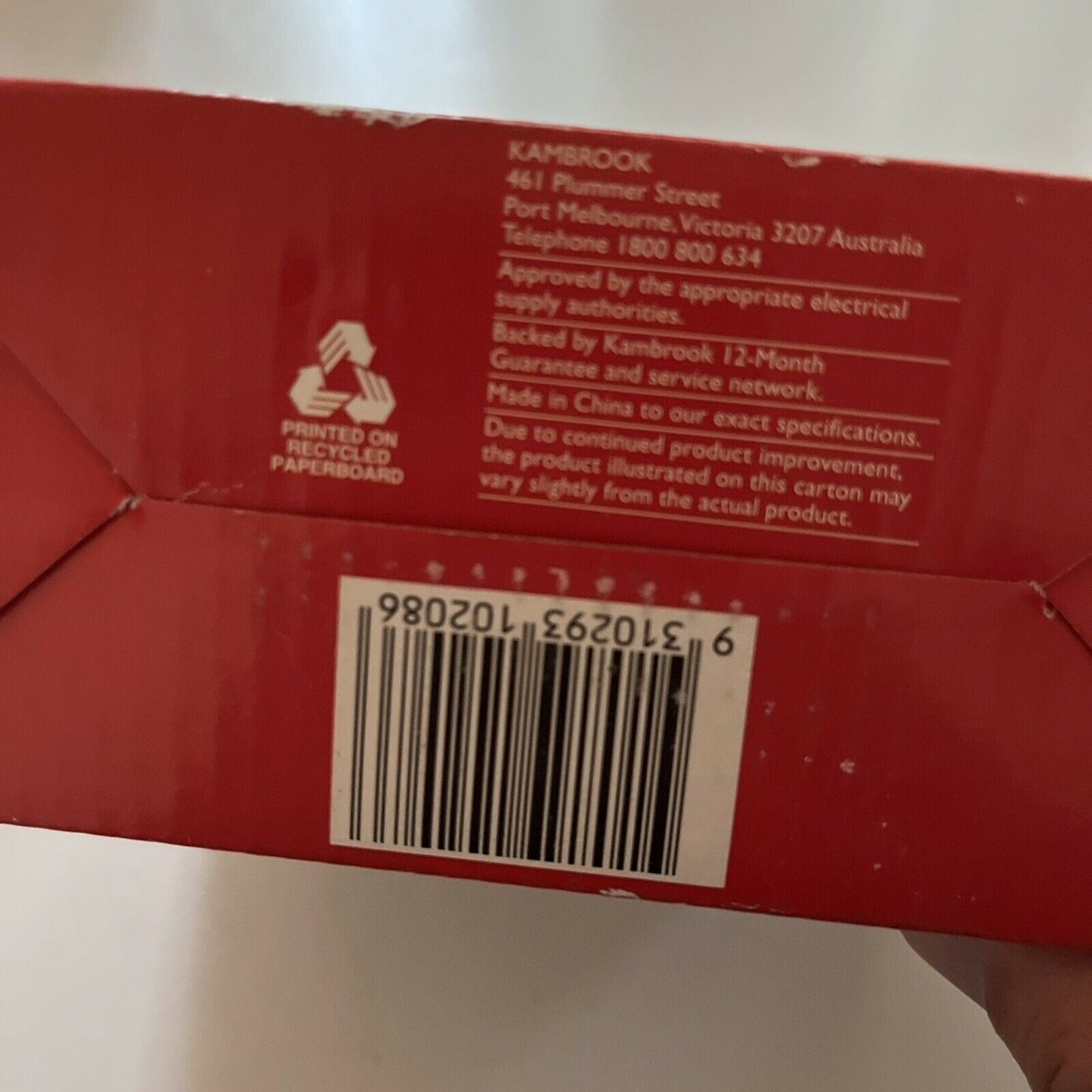 *New* Kambrook Clock AM/FM Radio KCR30