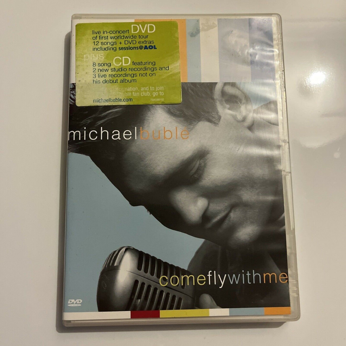 Michael Buble - Come Fly With Me (DVD + CD, 2004, 2-Disc) All Regions