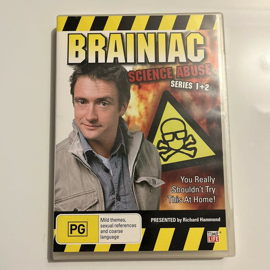 Brainiac - Science Abuse : Series 1 + 2 (DVD, 2003, 4-Disc) Region 4
