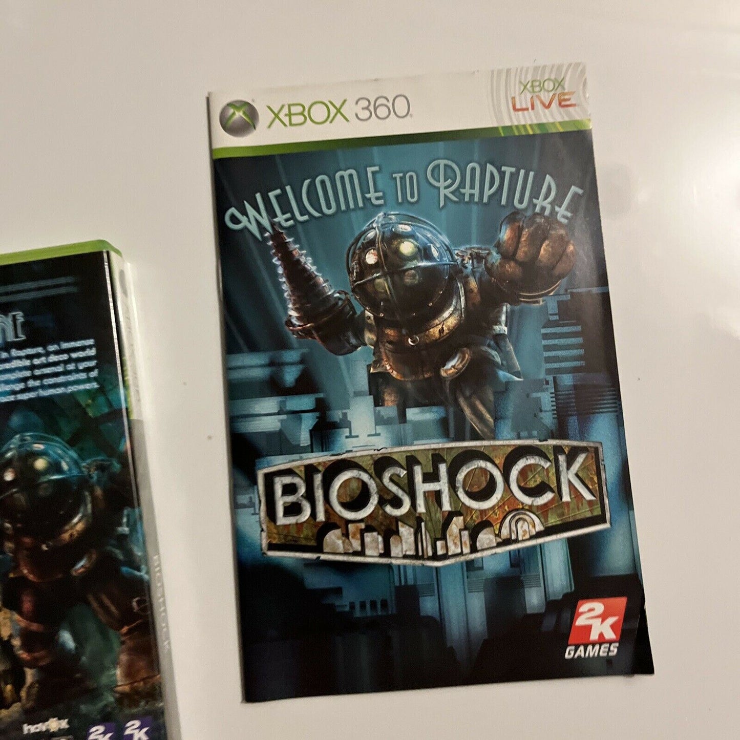 Bioshock Xbox 360 Game Complete With Manual PAL