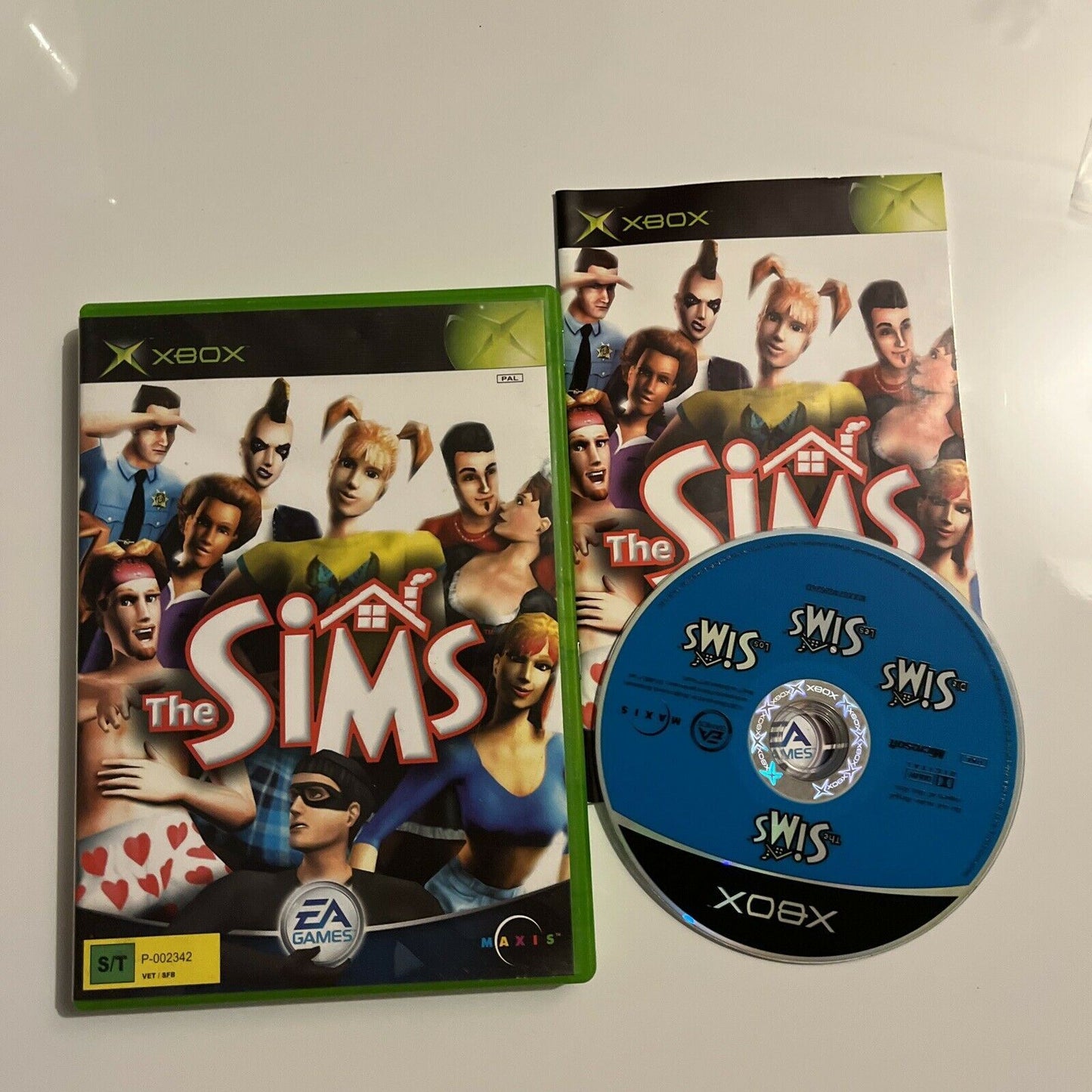 The Sims - Original Xbox Game + Manual PAL