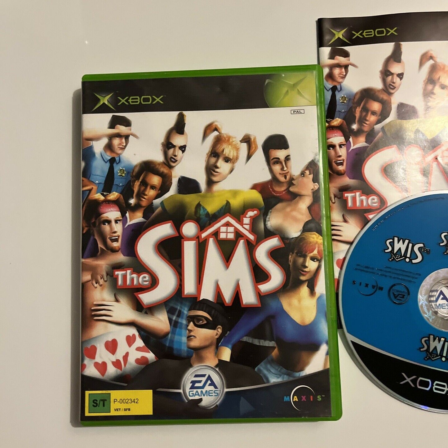 The Sims - Original Xbox Game + Manual PAL