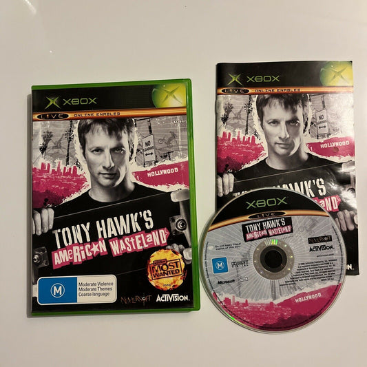 Tony Hawk's American Wasteland XBOX Original PAL *Complete With Manual*