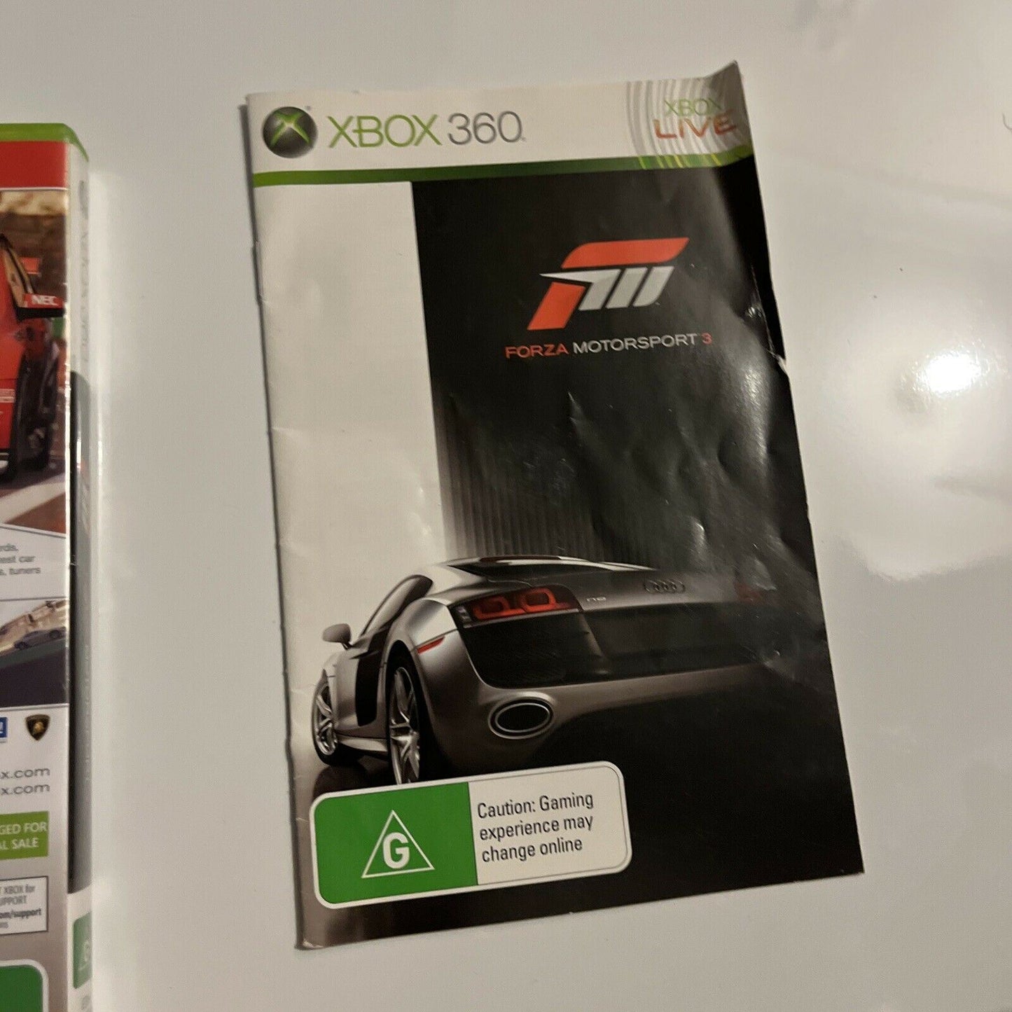Forza Motorsport 3 Xbox 360 complete with 2 discs & manual PAL